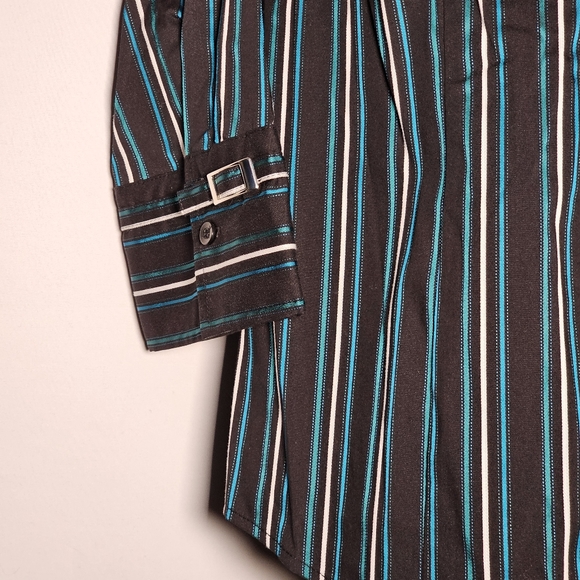 Alfani Petite 3/4 sleeve button up top size Petite 14 - Picture 4 of 8